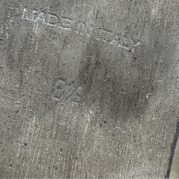 Garnet Hill Jemma Leather Pull On Boots Gray Size 8.5 - Picture 9 of 10